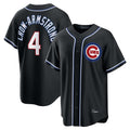 STECN C.Cubs #4 Pete Crow-Armstrong Player Black Fashion Out Game Stitched Jerseys