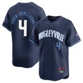 STECN C.Cubs #4 Pete Crow-Armstrong Player Navy City Connect Limited Home Stitched Jerseys