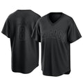 STECN C.Cubs #8 Ian Happ Player Black T-shirt Home Game Stitched Jerseys