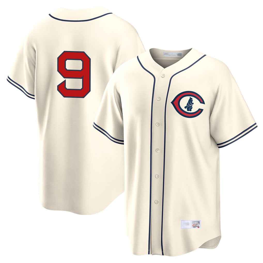 STECN C.Cubs #9 Miguel Amaya Player Cream Field of Dreams Home Game Stitched Jerseys