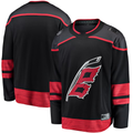 STECN C.Hurricanes Black Home Breakaway Stitched Jerseys