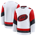 STECN C.Hurricanes White Away Premium Stitched Jerseys