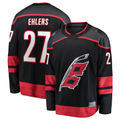 STECN C.Hurricanes #27 Nikolaj Ehlers Black Home Breakaway Stitched Jerseys