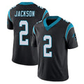STECN C.Panthers #2 Mike Jackson Player Black Vapor Untouchable Limited Game Stitched Jerseys