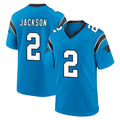 STECN C.Panthers #2 Mike Jackson Player Blue Home Game Stitched Jerseys