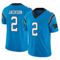 STECN C.Panthers #2 Mike Jackson Player Blue Vapor F.U.S.E. Limited Home Game Stitched Jerseys