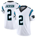 STECN C.Panthers #2 Mike Jackson Player White Vapor F.U.S.E. Limited Home Game Stitched Jerseys