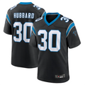 STECN C.Panthers #30 Chuba Hubbard Player Black Team Game Stitched Jerseys