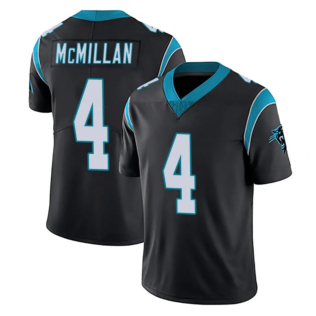 STECN C.Panthers #4 Tetairoa McMillan Player Black Vapor Untouchable Limited Game Stitched Jerseys