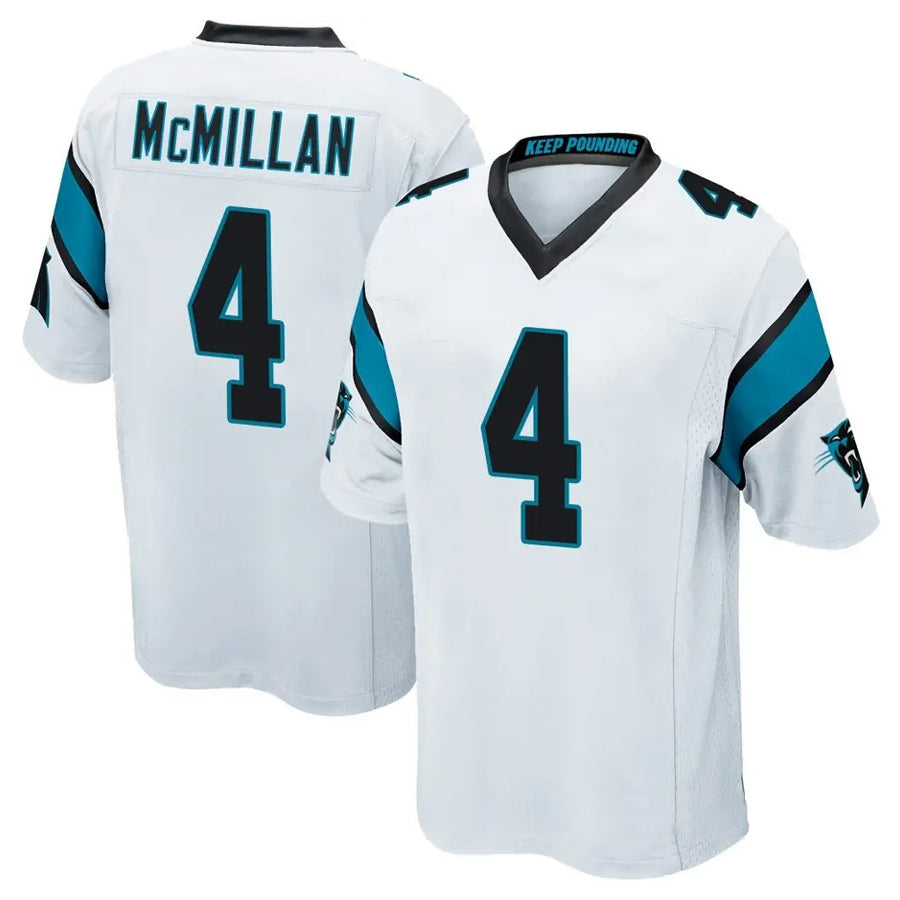 STECN C.Panthers #4 Tetairoa McMillan Player White Game Stitched Jerseys