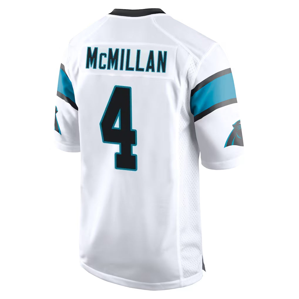 STECN C.Panthers #4 Tetairoa McMillan Player White Game Stitched Jerseys