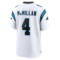 STECN C.Panthers #4 Tetairoa McMillan Player White Home Game Stitched Jerseys