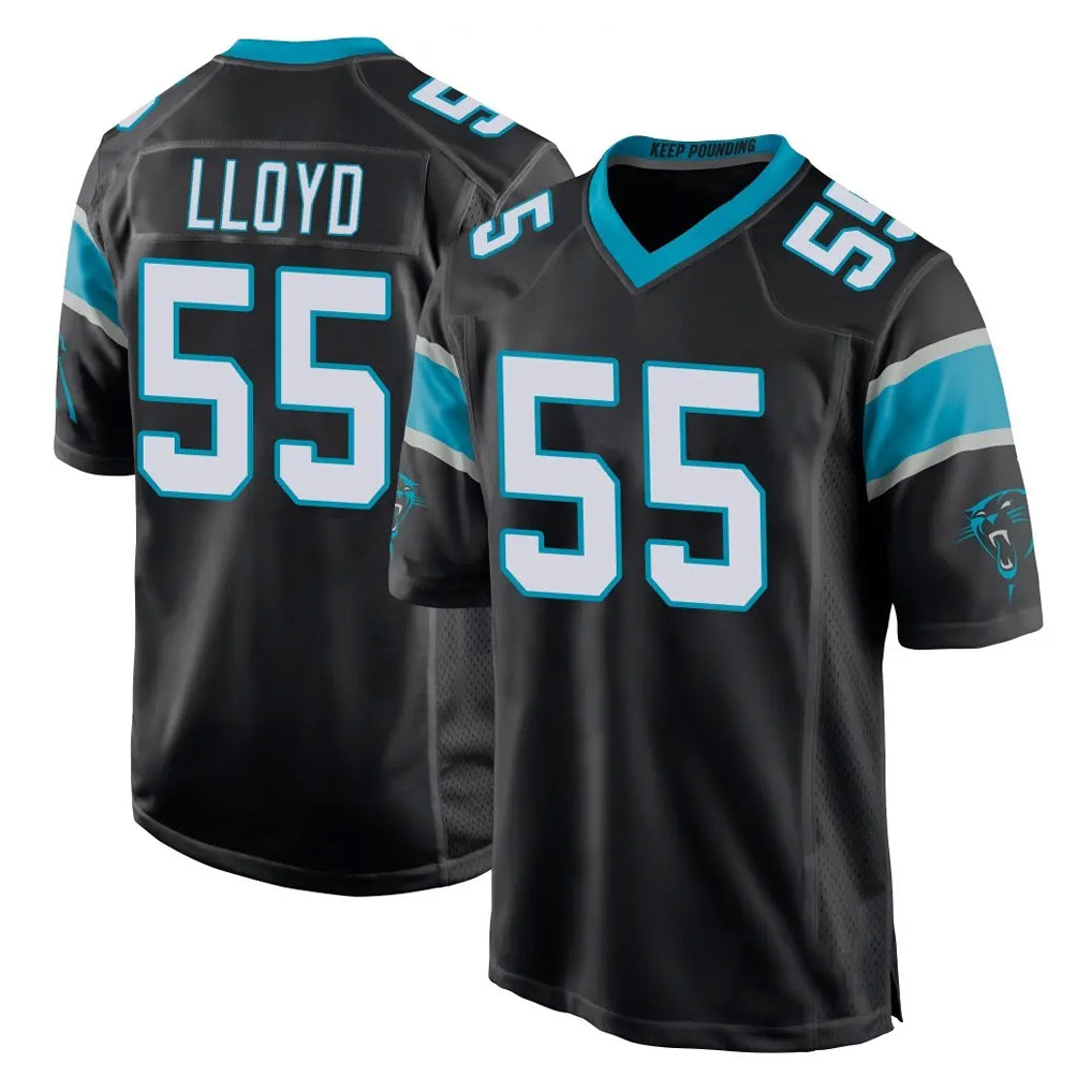 STECN C.Panthers #55 Devin Lloyd Player Black Game Stitched Jerseys