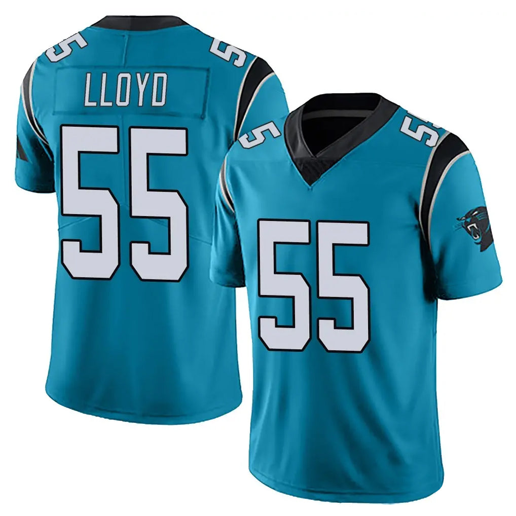 STECN C.Panthers #55 Devin Lloyd Player Blue Vapor Untouchable Limited Game Stitched Jerseys