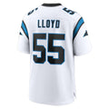 STECN C.Panthers #55 Devin Lloyd Player White Home Game Stitched Jerseys