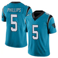 STECN C.Panthers #5 Jaelan Phillips Player Blue Vapor Untouchable Limited Game Stitched Jerseys