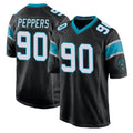 STECN C.Panthers #90 Julius Peppers Player Black Game Stitched Jerseys