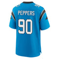 STECN C.Panthers #90 Julius Peppers Player Blue Home Game Stitched Jerseys