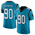 STECN C.Panthers #90 Julius Peppers Player Blue Vapor Untouchable Limited Game Stitched Jerseys