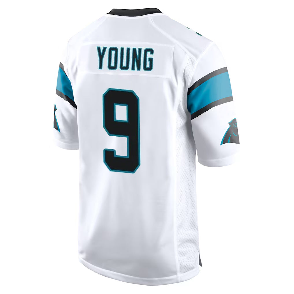 STECN C.Panthers #9 Bryce Young Player White Game Stitched Jerseys