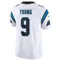 STECN C.Panthers #9 Bryce Young Vapor F.U.S.E. Limited Stitched Jerseys