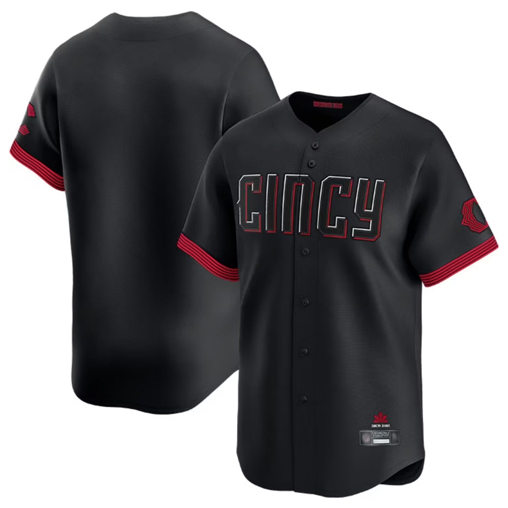 STECN C.Reds Black City Connect Home Limited Blank Player Stitched Jerseys