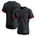 STECN C.Reds Black City Connect Limited Elite Home Blank Player Stitched Jerseys
