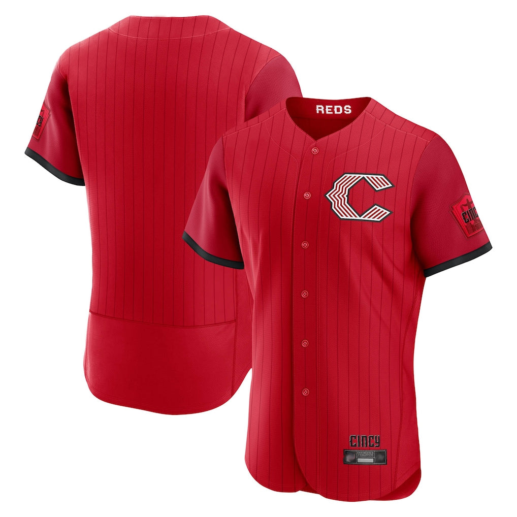 STECN C.Reds Red 2026 City Connect Limited Elite Home Blank Player Stitched Jerseys