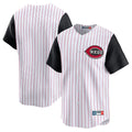 STECN C.Reds White Black Stripe Field of Dreams Game Home Blank Player Stitched Jerseys