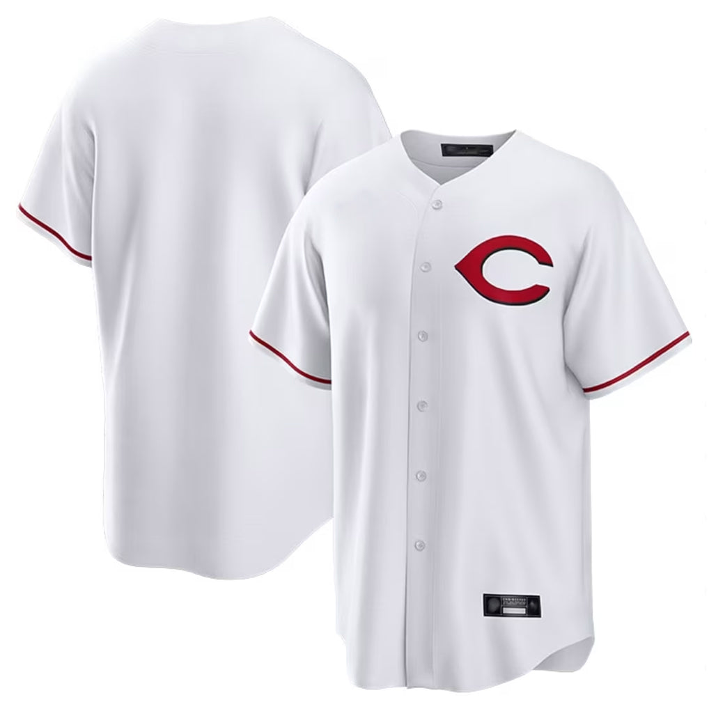 STECN C.Reds White Home Game Blank Player Stitched Jerseys