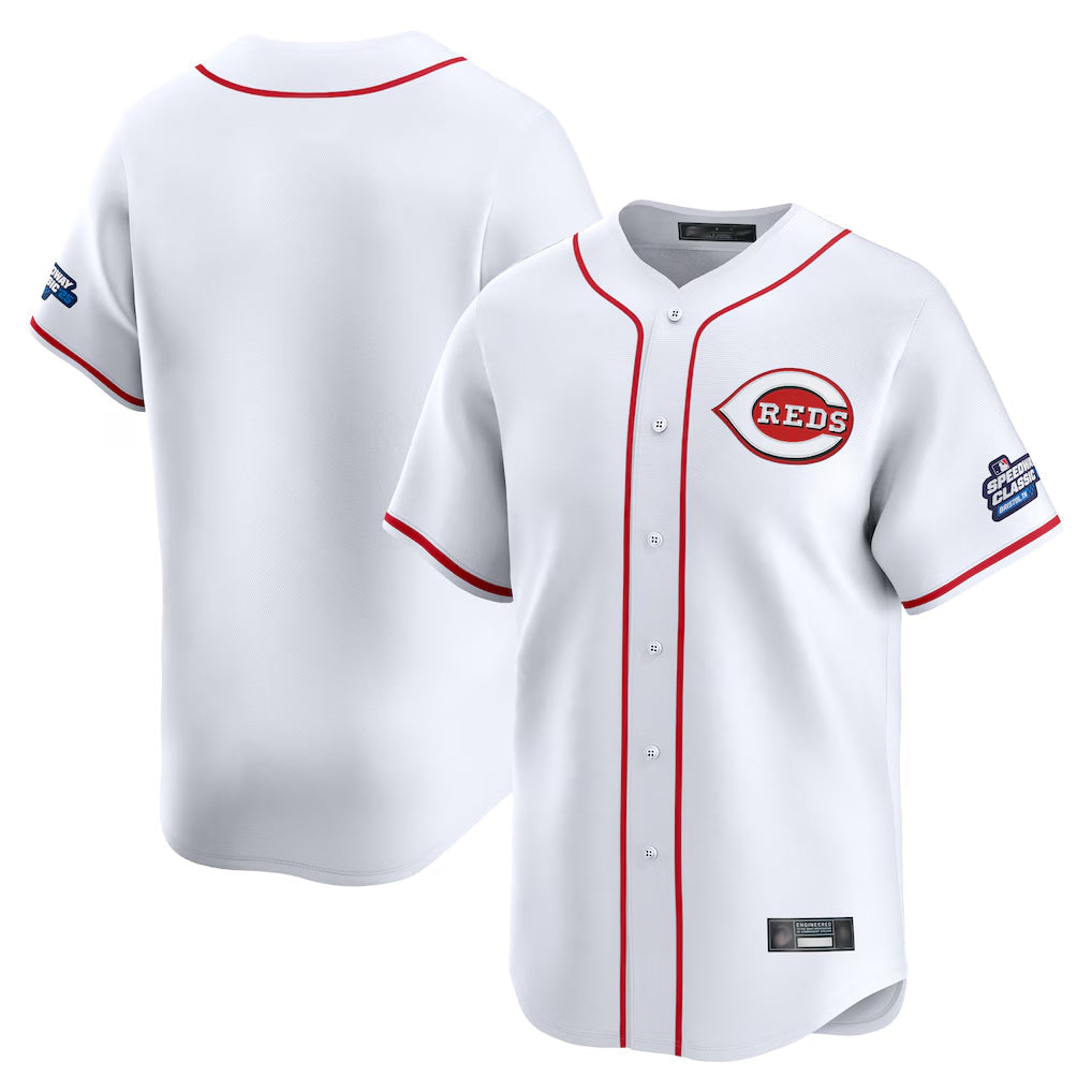 STECN C.Reds White Home Limited Blank Player Stitched Jerseys