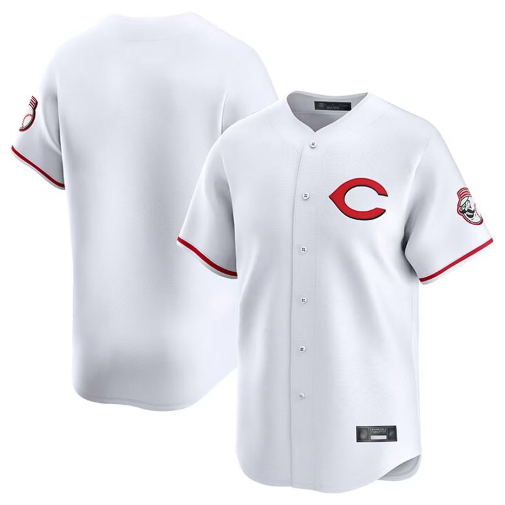 STECN C.Reds White Limited Home Blank Player Stitched Jerseys