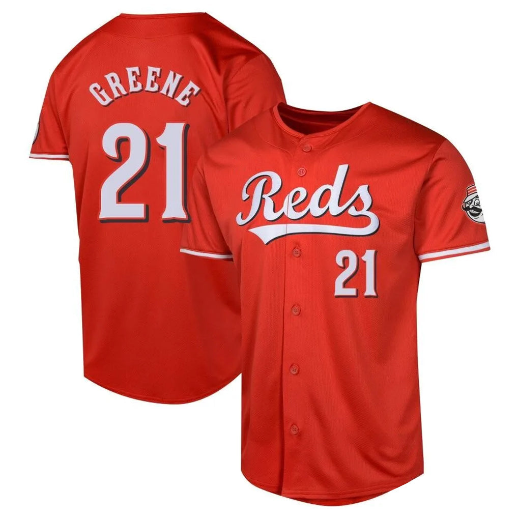 STECN C.Reds #21 Hunter Greene Player Red 2026 City Connect Limited Home Stitched Jerseys