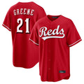 STECN C.Reds #21 Hunter Greene Player Red Home Game Stitched Jerseys