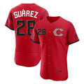 STECN C.Reds #28 Eugenio Su¡§¡érez Player Red 2026 City Connect Limited Home Stitched Jerseys