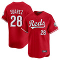 STECN C.Reds #28 Eugenio Su¡§¡érez Player Red Home Limited Stitched Jerseys