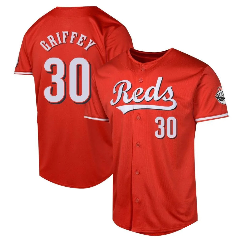 STECN C.Reds #30 Ken Griffey Player Red 2026 City Connect Limited Home Stitched Jerseys