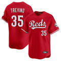 STECN C.Reds #35 Jose Trevino Player Red Home Limited Stitched Jerseys