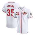STECN C.Reds #35 Jose Trevino Player White Limited Elite Home Stitched Jerseys