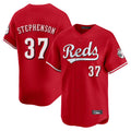 STECN C.Reds #37 Tyler Stephenson Player Red Home Limited Stitched Jerseys