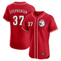 STECN C.Reds #37 Tyler Stephenson Player Red Limited Elite Home Game Stitched Jerseys