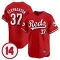 STECN C.Reds #37 Tyler Stephenson Player Red Vapor Premier Limited Home Stitched Jerseys