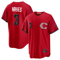 STECN C.Reds #3 Ke'Bryan Hayes Player Red 2026 City Connect Home Game Stitched Jerseys