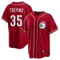 STECN C.Reds #3 Ke'Bryan Hayes Player Red Game Home Stitched Jerseys
