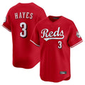 STECN C.Reds #3 Ke'Bryan Hayes Player Red Home Limited Stitched Jerseys