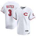 STECN C.Reds #3 Ke'Bryan Hayes Player White Limited Home Stitched Jerseys