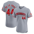 STECN C.Reds #44 Elly De La Cruz Player Gray Limited Elite Home Stitched Jerseys