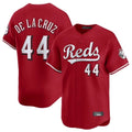 STECN C.Reds #44 Elly De La Cruz Player Red Home Limited Stitched Jerseys