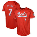 STECN C.Reds #7 Spencer Steer Player Red 2026 City Connect Limited Home Stitched Jerseys