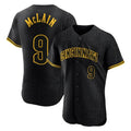 STECN C.Reds #9 Matt McLain Player Black Snake Skin City Limited Elite Home Stitched Jerseys